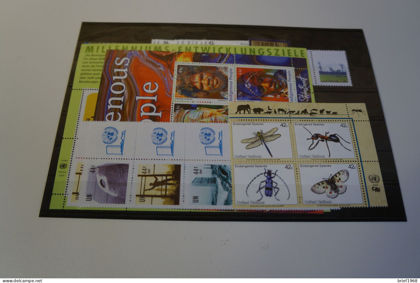 UNO New York Jahrgang 2009 Postfrisch Komplett (27443) - Unused Stamps