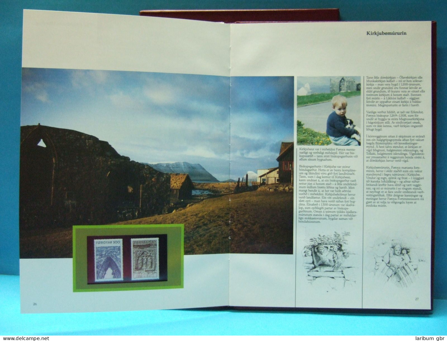 Färöer Jahrbuch 1988 Postfrisch #HC199 - Färöer Inseln