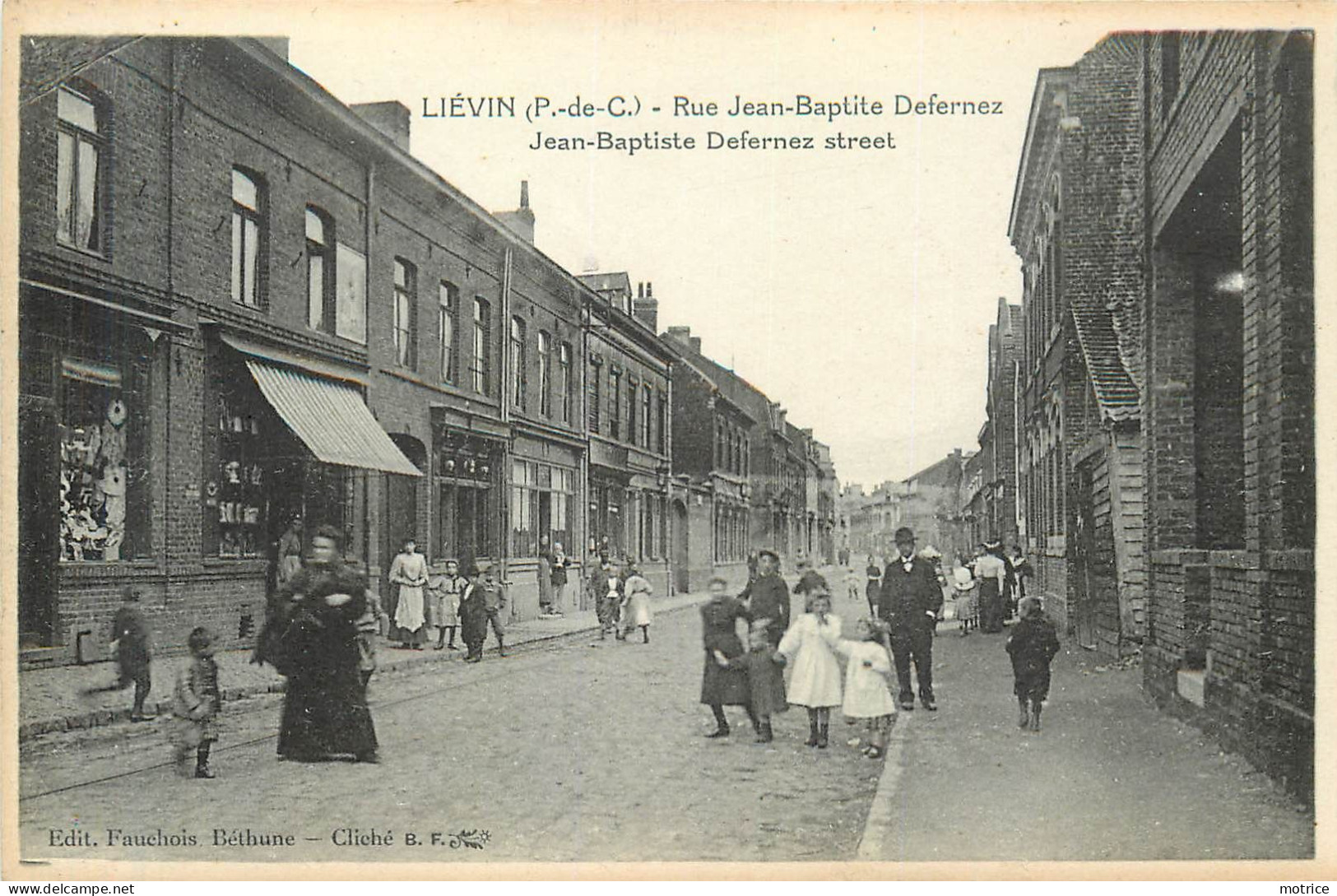 LIEVIN - Rue Jean-Baptiste Defernez. - Lievin