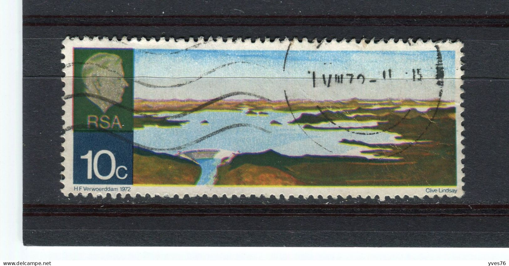 AFRIQUE DU SUD - Y&T N° 334° - Barrage H.-F. Verwoerd - Used Stamps