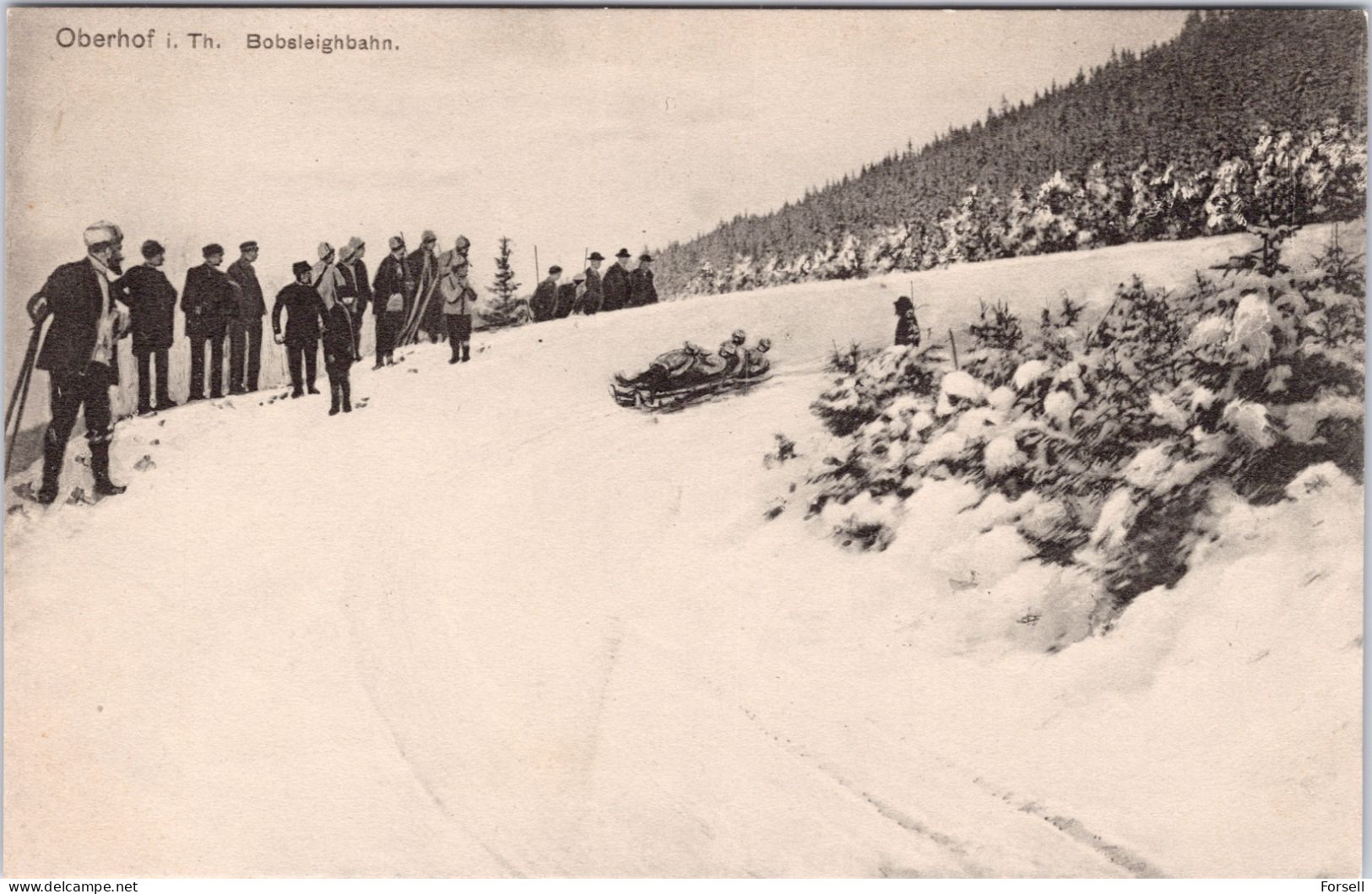 Oberhof I. Thüringen , Bobsleighbahn (Ungebraucht) - Oberhof