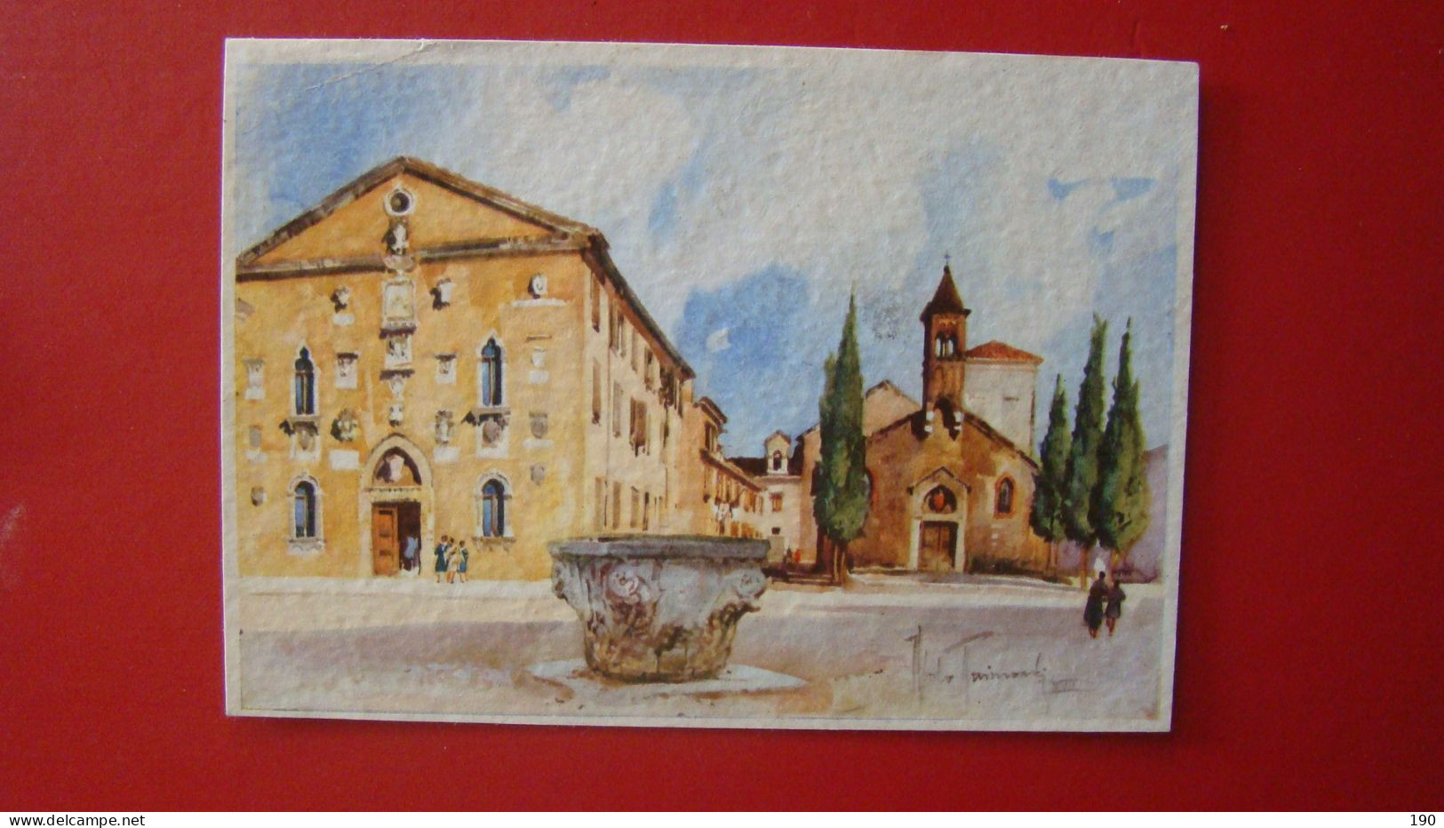 Koper-Capodistria -Il Brolo ( Drawn Tllolo Pramandi) - Slovenia