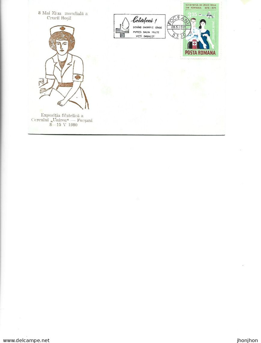 Romania  - Occasional Envelope 1979  Iasi -   World Red Cross Day, Philatelic Exhibition 05/08, Iasi 1980 - Covers & Documents