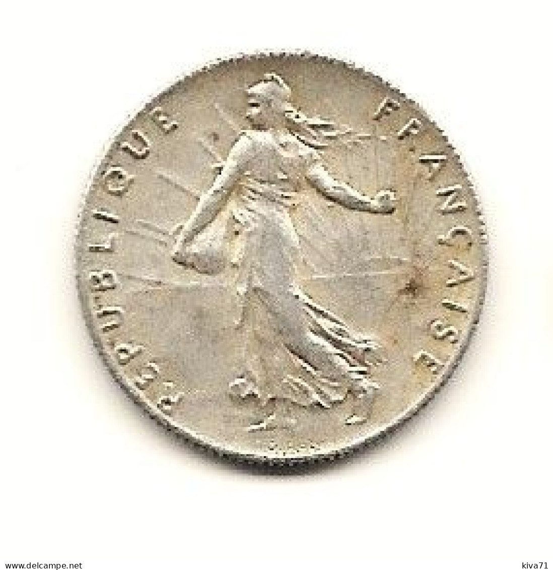 50 Centimes  "semeuse " 1919 ARGENT    SUP - 50 Centimes