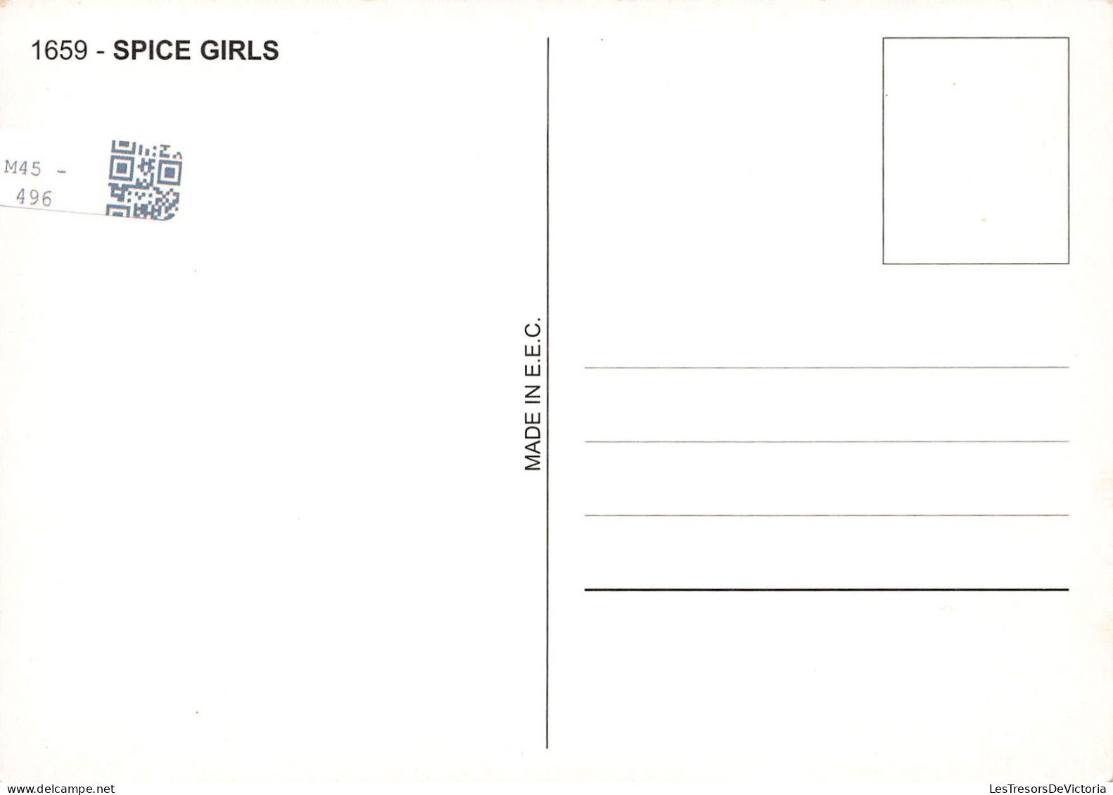 CELEBRITE - Artiste - Spice Girls - Girlsband - Groupe - Carte Postale - Künstler