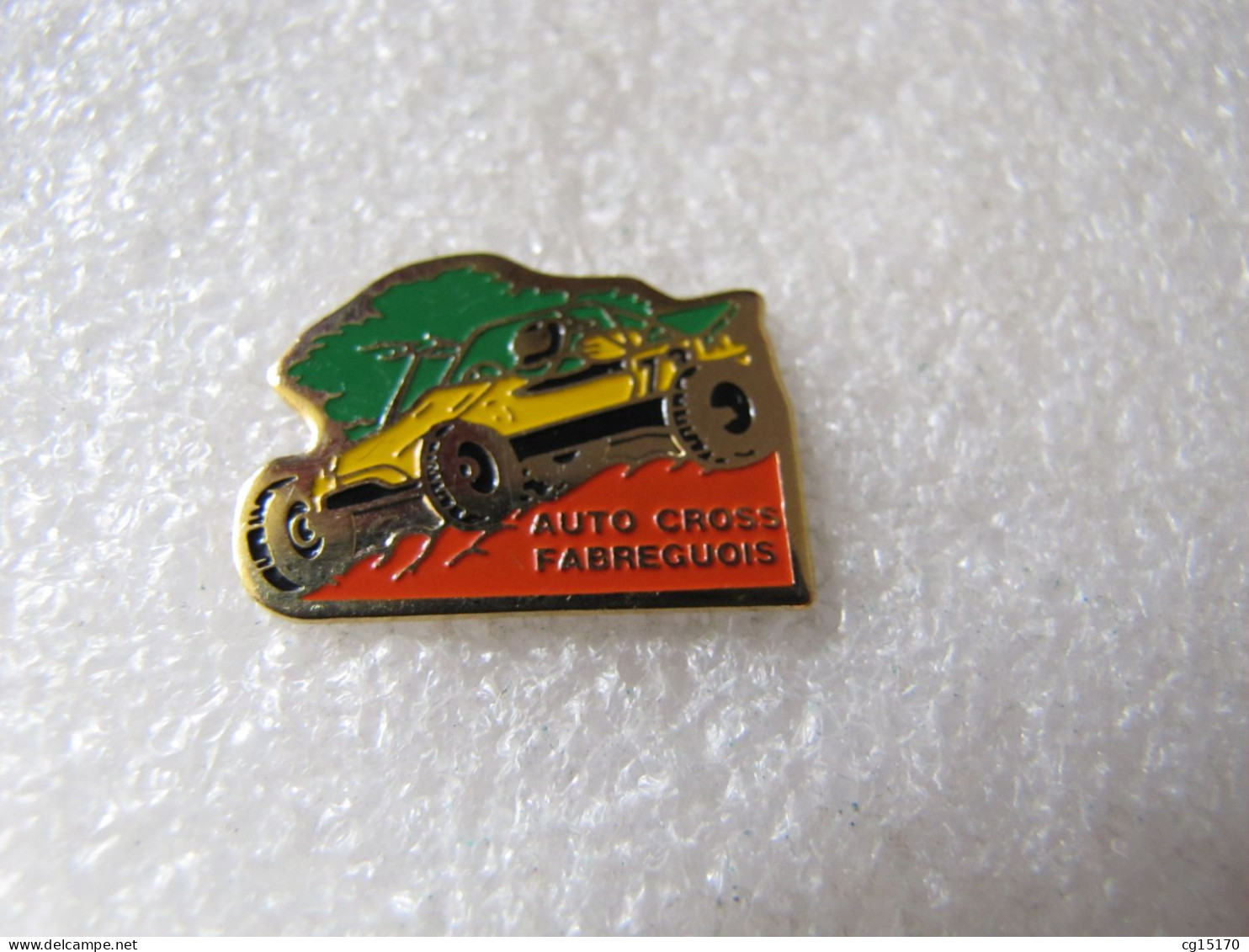 PIN'S    AUTO CROSS  FABREGUOIS  RALLYE - Rallye