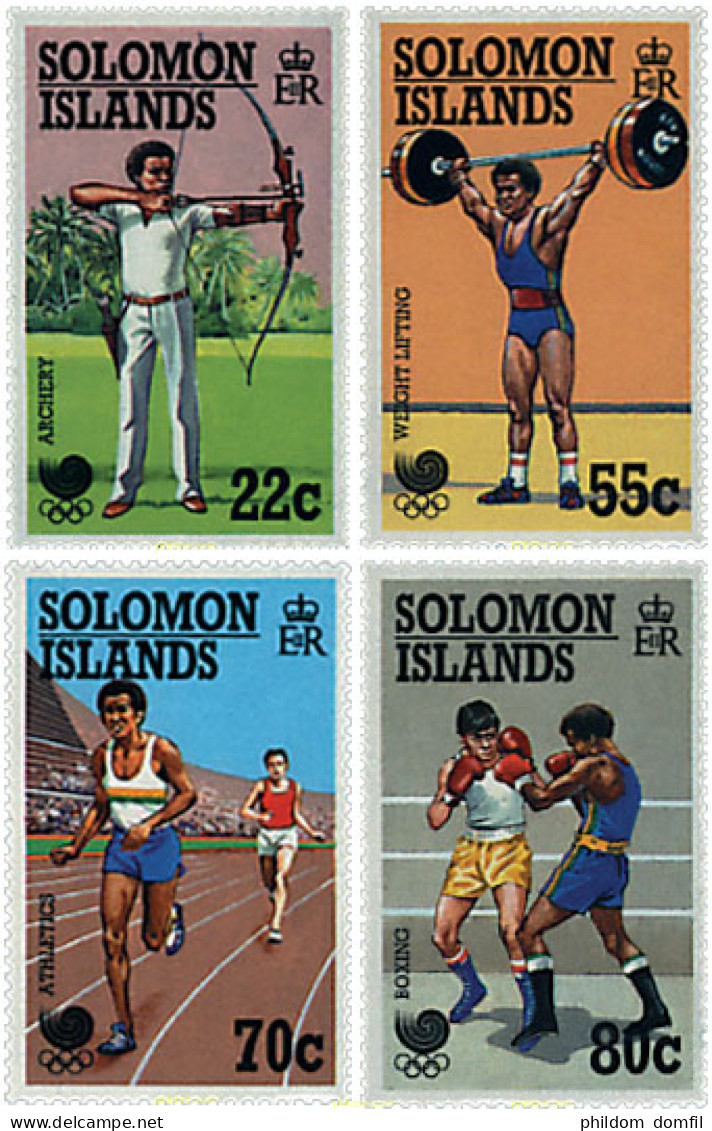 726783 HINGED SALOMON 1988 24 JUEGOS OLIMPICOS VERANO SEUL 1988 - Solomon Islands (1978-...)