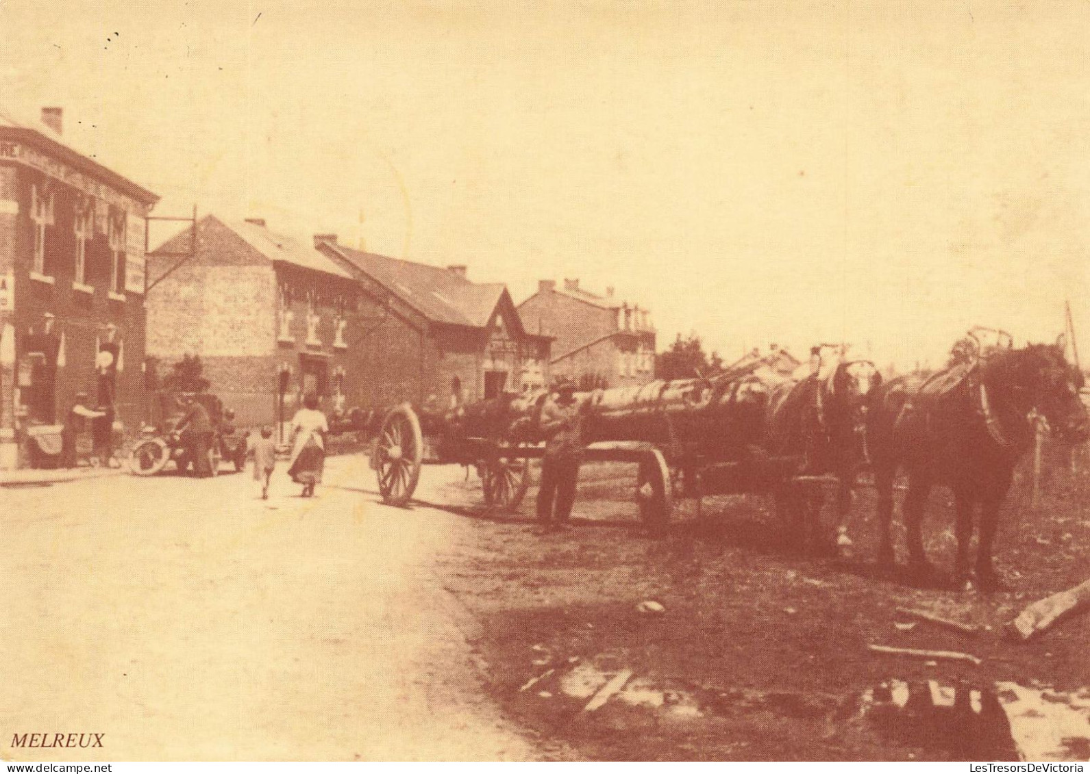 BELGIQUE  - Cercle Des Collectionnaurs De La Ville De Durbuy - Melreux - Campagne - Village - Animé - Carte Postale - Hotton