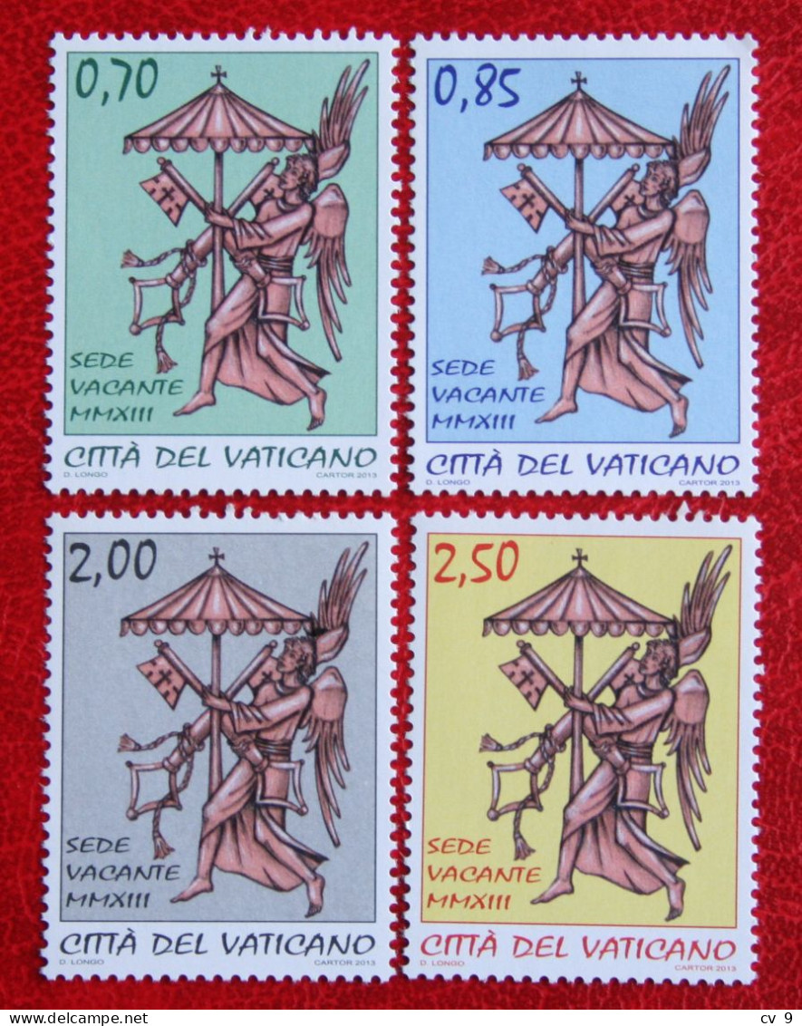 Sede Vacante 2013 Mi 1762-1765 Yv 1615-1618 POSTFRIS / MNH / ** VATICANO VATICAN - Unused Stamps