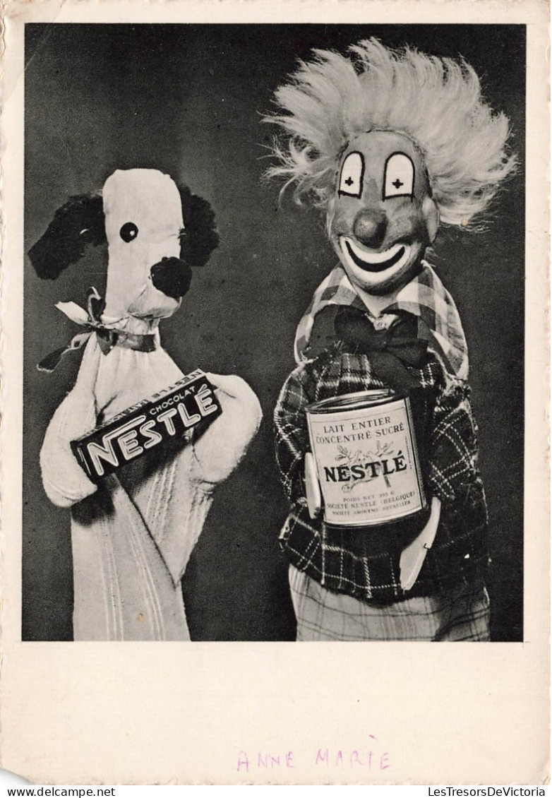 PUBLICITE - Nestlé - Marionnettes - Chocolat - Carte Postale Ancienne - Werbepostkarten