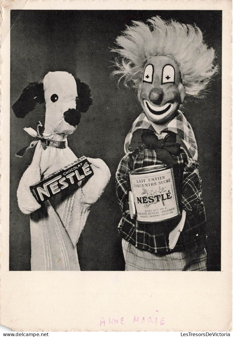 PUBLICITE - Nestlé - Marionnettes - Chocolat - Carte Postale Ancienne - Advertising