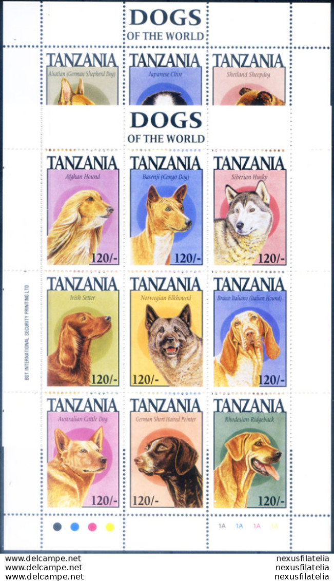 Fauna. Cani 1994. - Tanzania (1964-...)