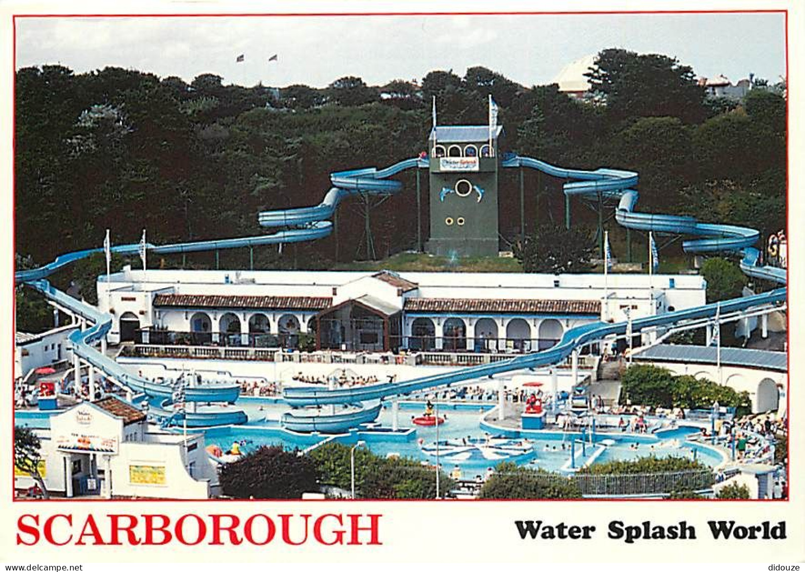 Parc D'Attractions - Water Splash World - Toboggan Aquatique - Royaume-Uni - Yorkshire - Scarrorough - CPM - UK - Voir S - Scarborough