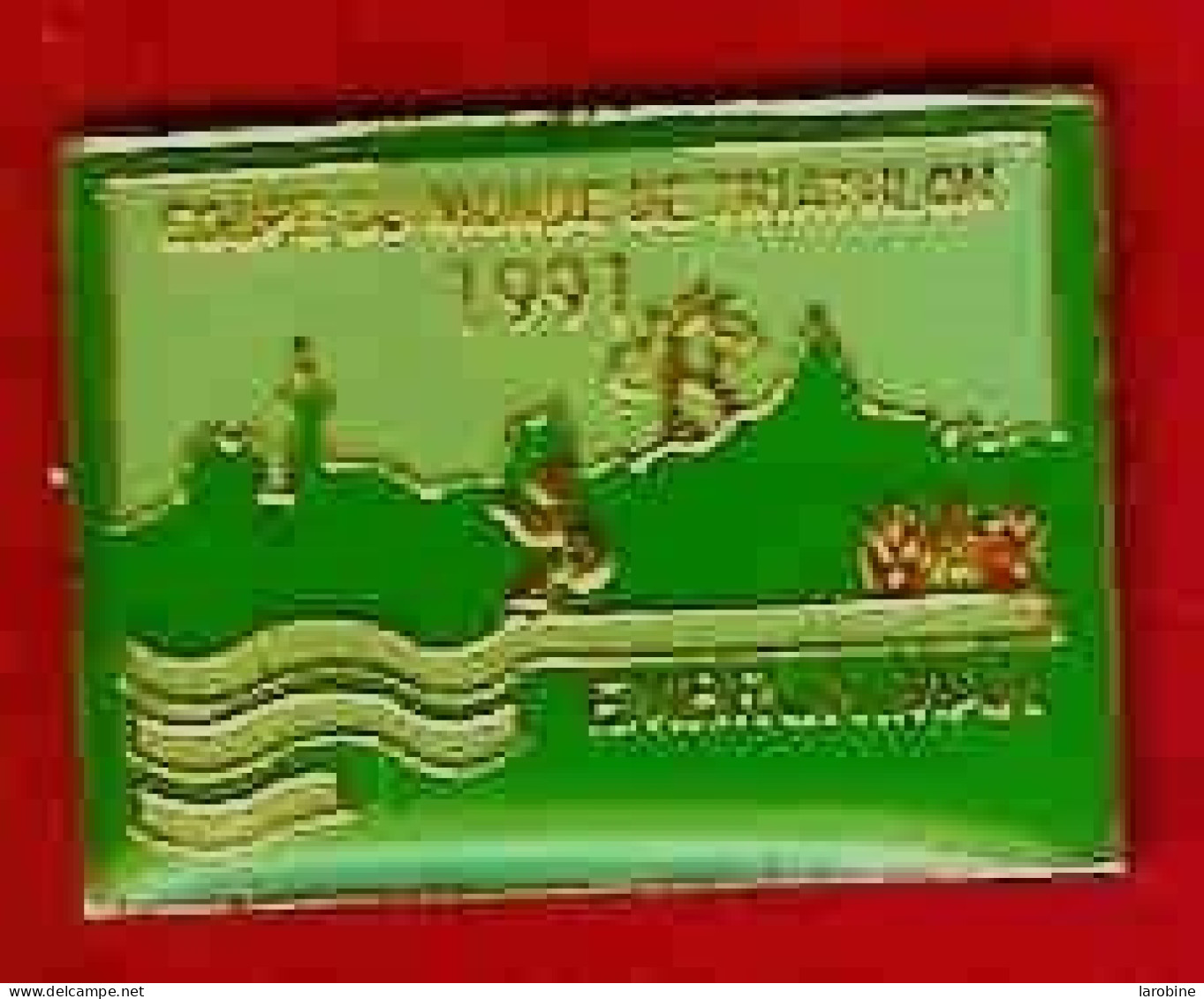 @@ Vélo Natation Course Coupe Du Monde De Triathlon 1991 Embrun Man (2.5x2) @@ve143b - Cyclisme