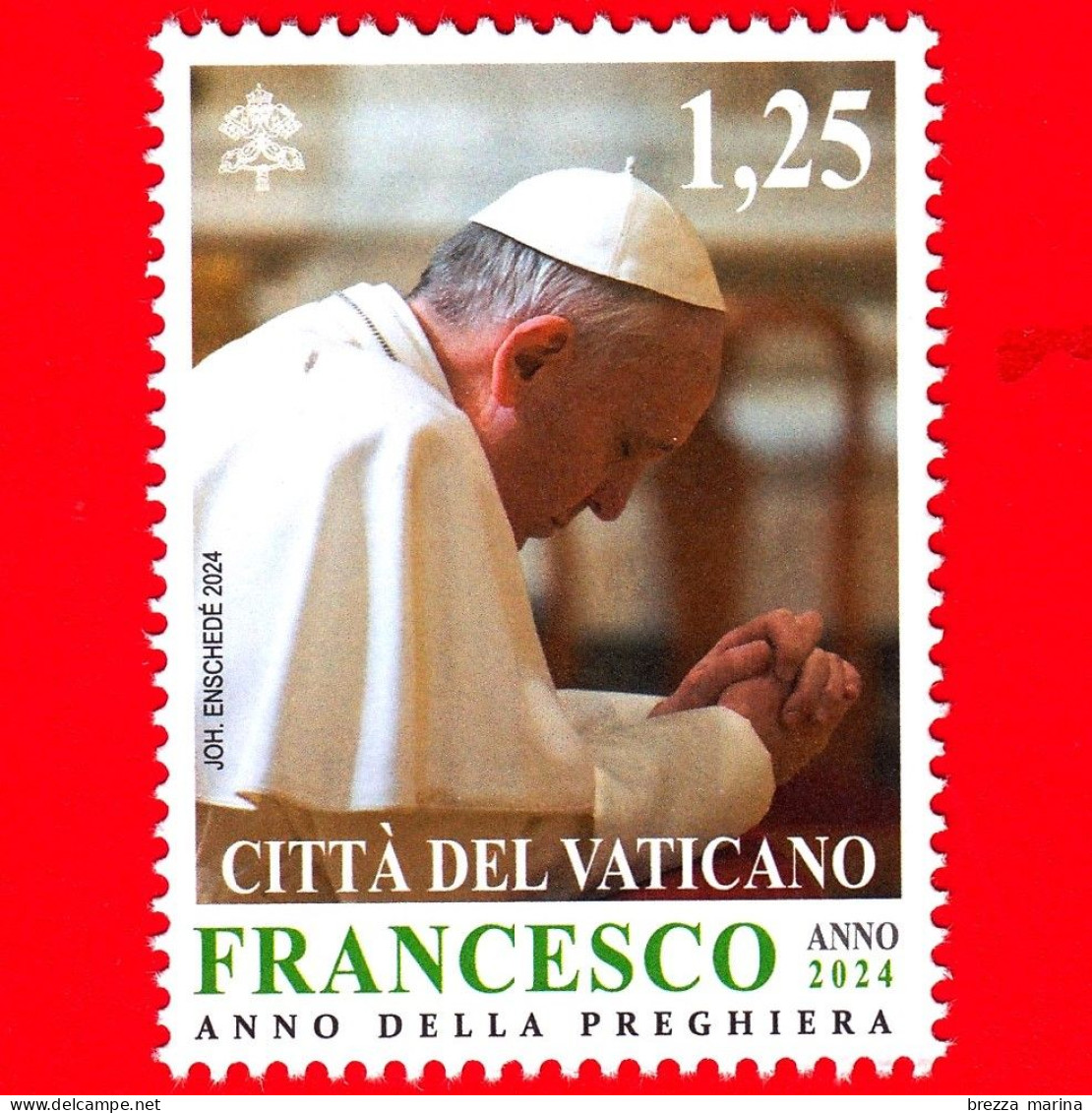 Nuovo - MNH - VATICANO - 2024 - Pontificato Di Papa Francesco MMXXIV – 1.25 - Unused Stamps