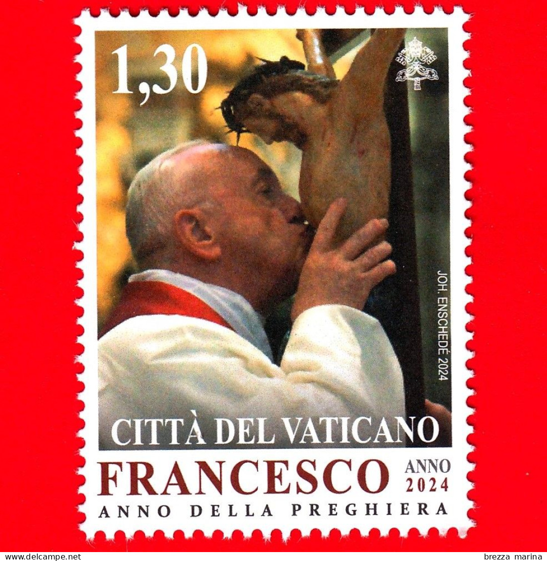 Nuovo - MNH - VATICANO - 2024 - Pontificato Di Papa Francesco MMXXIV – 1.30 - Ongebruikt