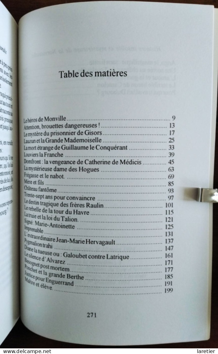 HISTOIRE MYSTERIEUSE & INSOLITE DES REGIONS DE FRANCE : La Normandie - C. Sellier & M. Hémon