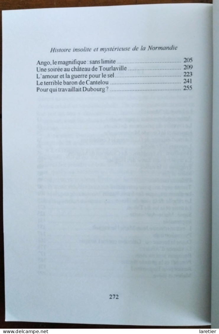 HISTOIRE MYSTERIEUSE & INSOLITE DES REGIONS DE FRANCE : La Normandie - C. Sellier & M. Hémon