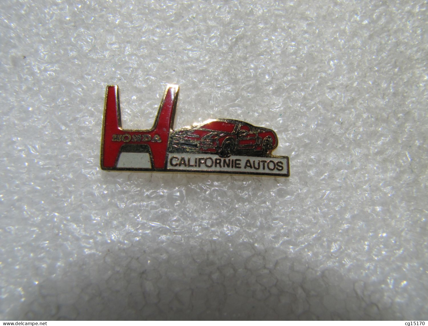 TOP  PIN'S    HONDA  NSX  CALIFORNIE AUTOS  email grand feu