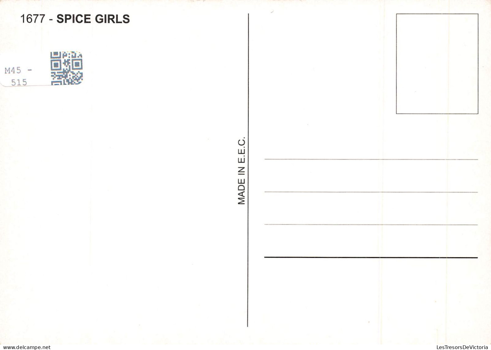 CELEBRITE - Chanteuses - Spice Girls - Girls Band - Carte Postale - Sänger Und Musikanten