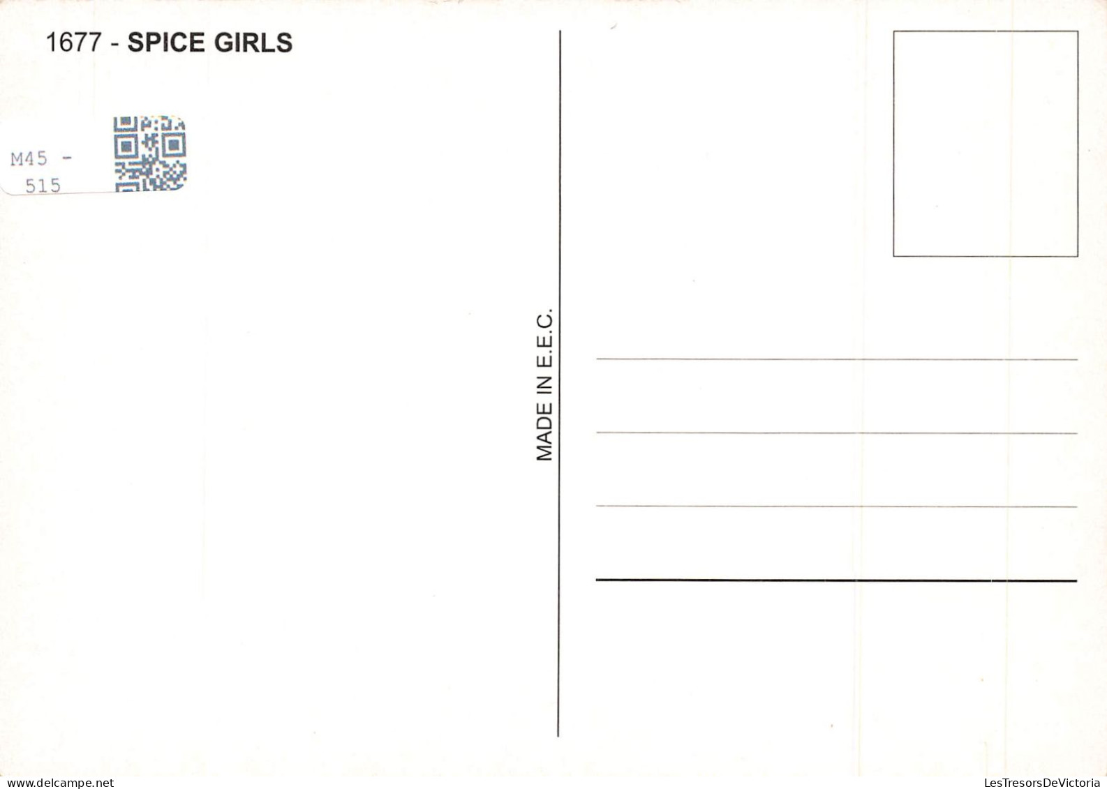 CELEBRITE - Chanteuses - Spice Girls - Girls Band - Carte Postale - Cantanti E Musicisti