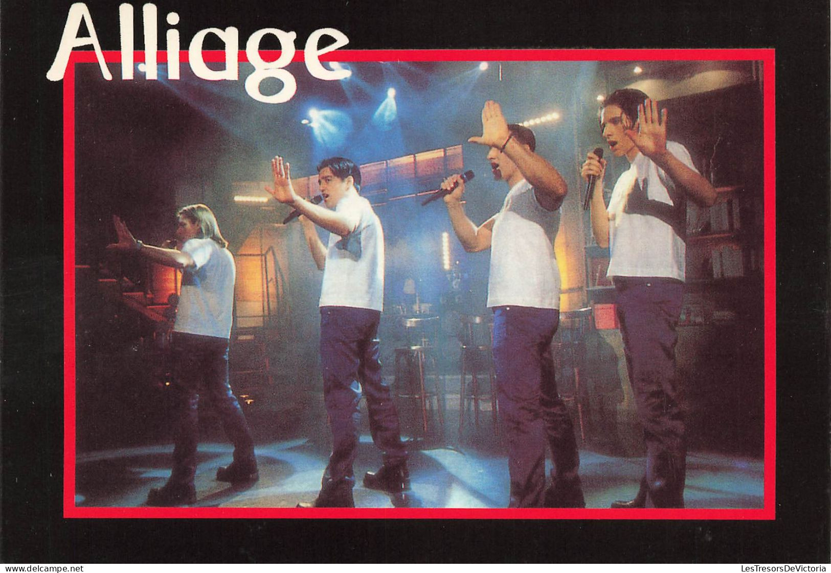 CELEBRITE - Chanteurs - Groupe - Alliage - Carte Postale - Cantanti E Musicisti