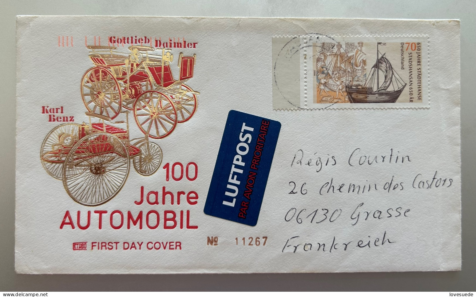 Allemagne FDC - 1971-1980