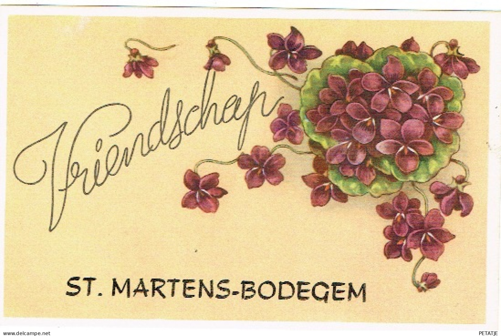 St.Martens-Bodegem , Vriendschap Uit ... - Dilbeek