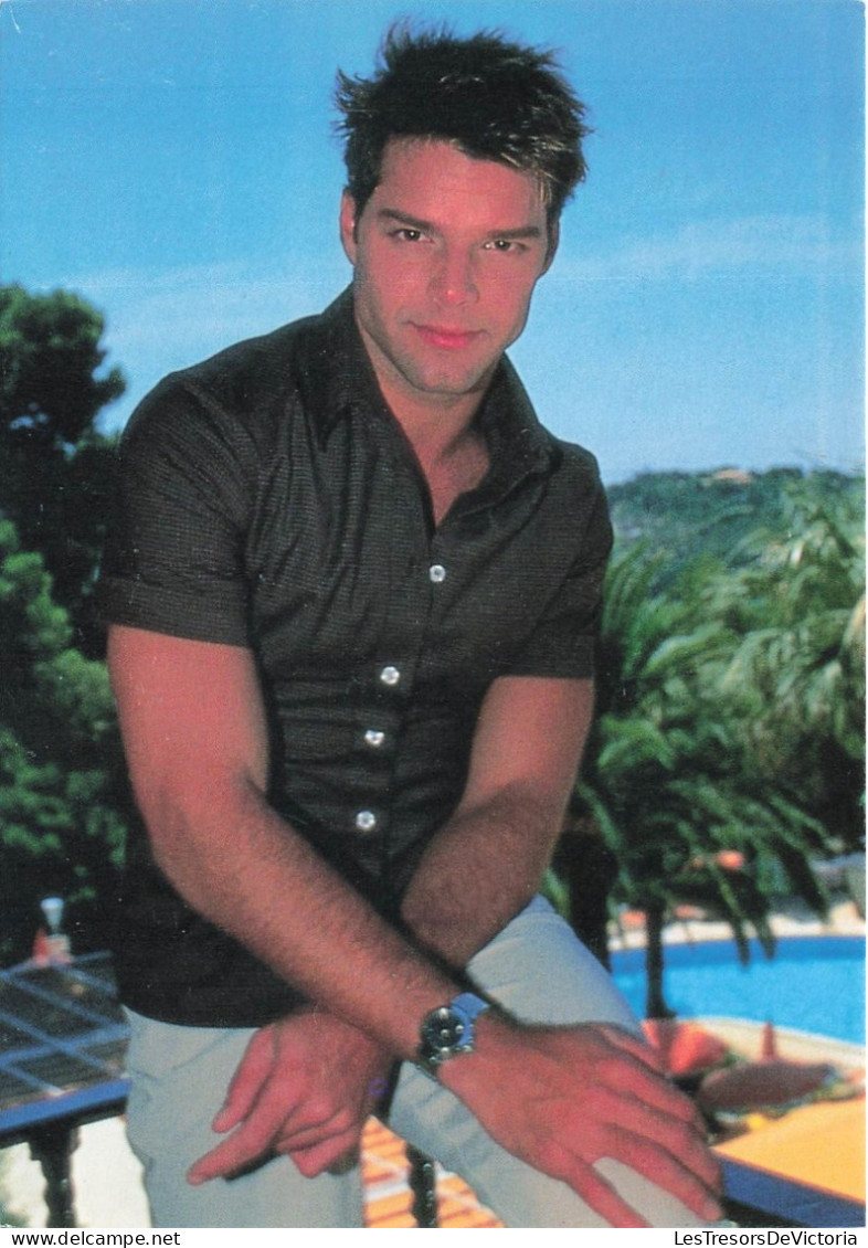 CELEBRITE - Chanteur - Ricky Martin - Carte Postale - Chanteurs & Musiciens