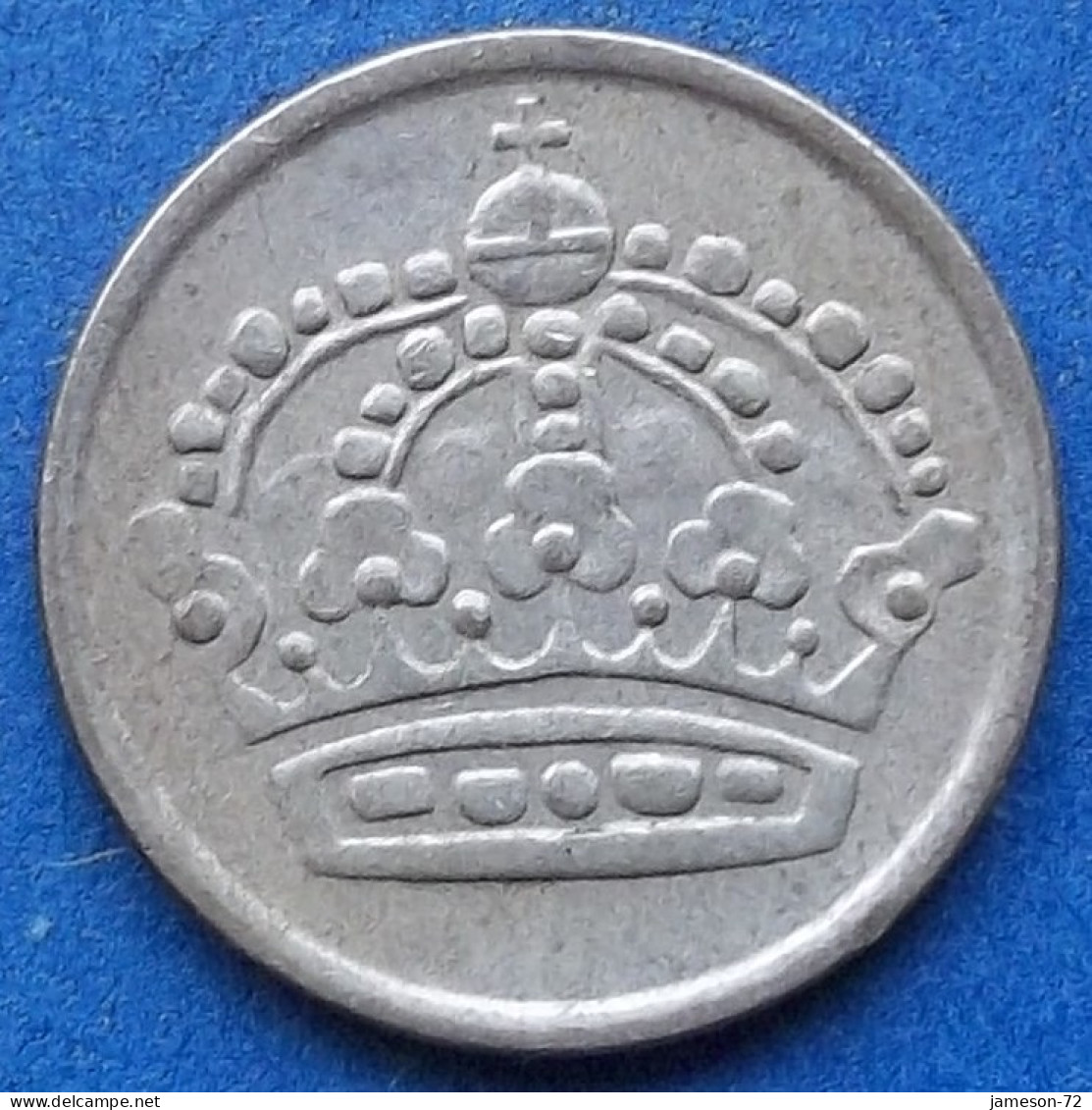 SWEDEN - Silver 10 öre 1957 TS KM# 823 Gustav VI Adolf (1950-1973) - Edelweiss Coins - Suède