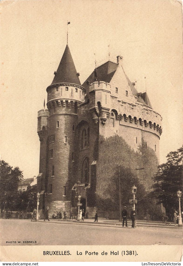 BELGIQUE - Bruxelles - La Porte De Hal (1381) - Animé - Carte Postale Ancienne - Monuments, édifices