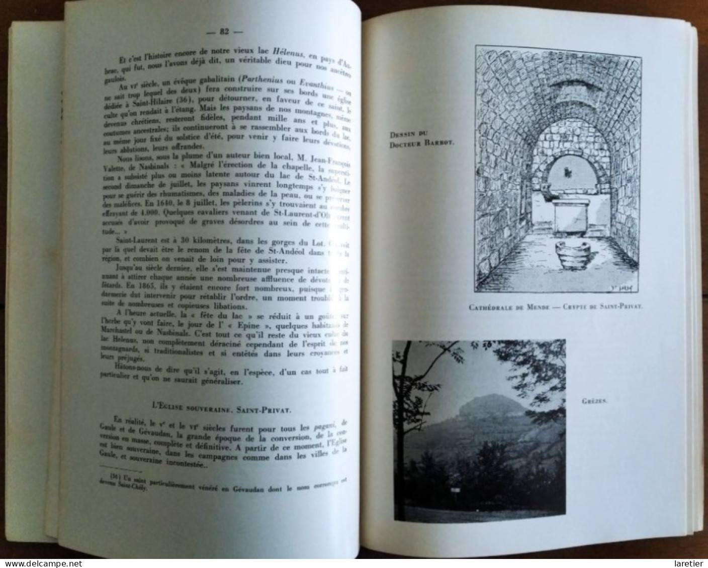 Lozère Et Lozériens D'autrefois. Glanes D'histoire Et De Légende. Jean Augustin Dalle - Languedoc-Roussillon