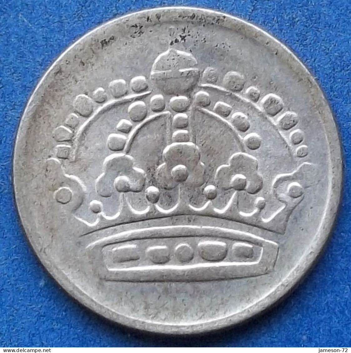 SWEDEN - Silver 10 öre 1962 U KM# 823 Gustav VI Adolf (1950-1973) - Edelweiss Coins - Suède