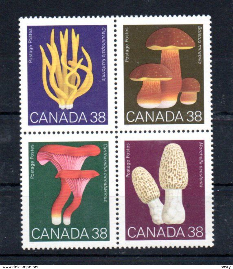 CANADA - 1989 - MUSHROOMS - CHAMPIGNONS - PILZE - - Ongebruikt