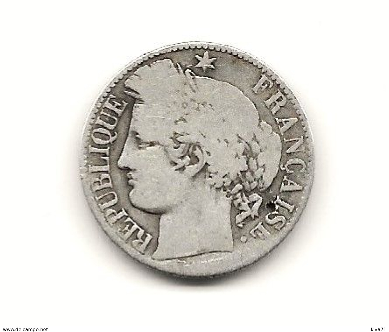 1 Franc  "Cérès  " 11872 K ARGENT   TB - 1 Franc