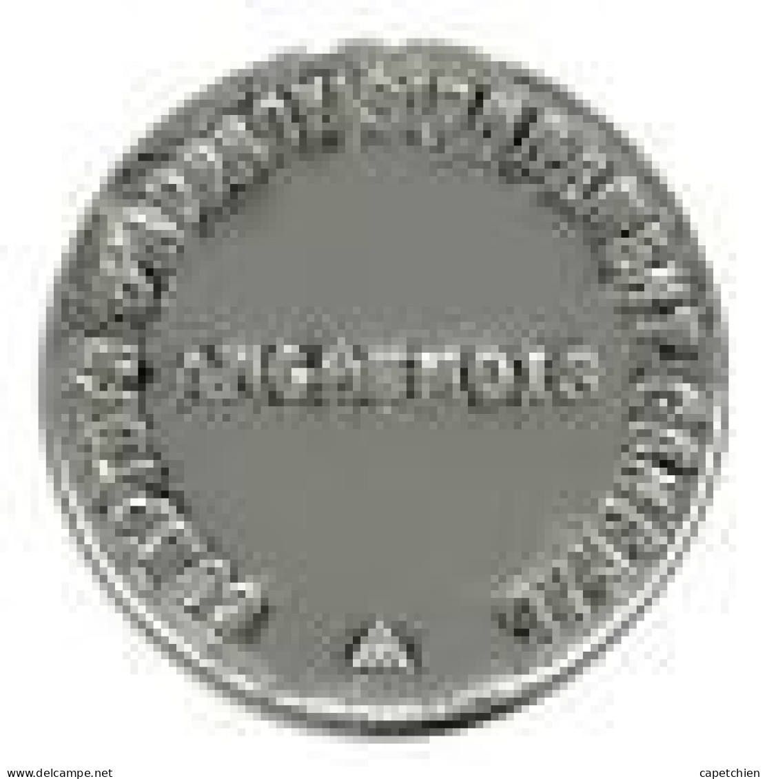 FRANCE JETON / COMPTOIR D'APPROVISIONNEMENT GENERAL / ANGOUMOIS / 10 CENT / 2.37 G / 23.4 Mm - Brothel Tokens