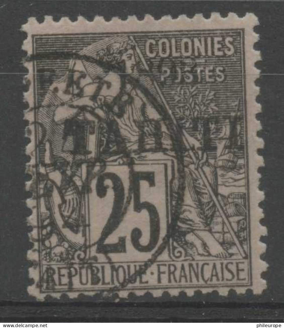 Tahiti (1893) N 27 (o) - Usados