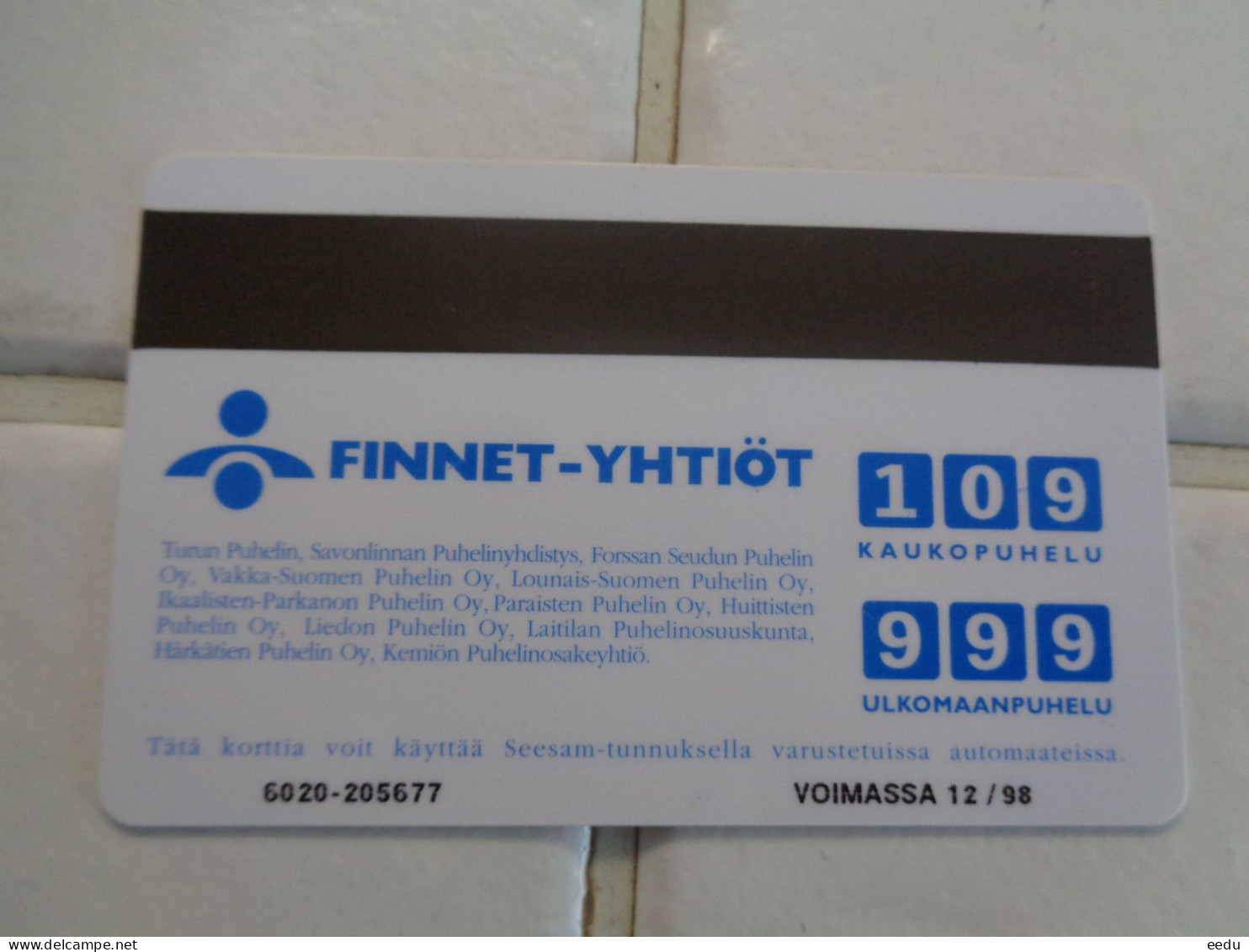 Finland Phonecard Turku D318 - Finlande
