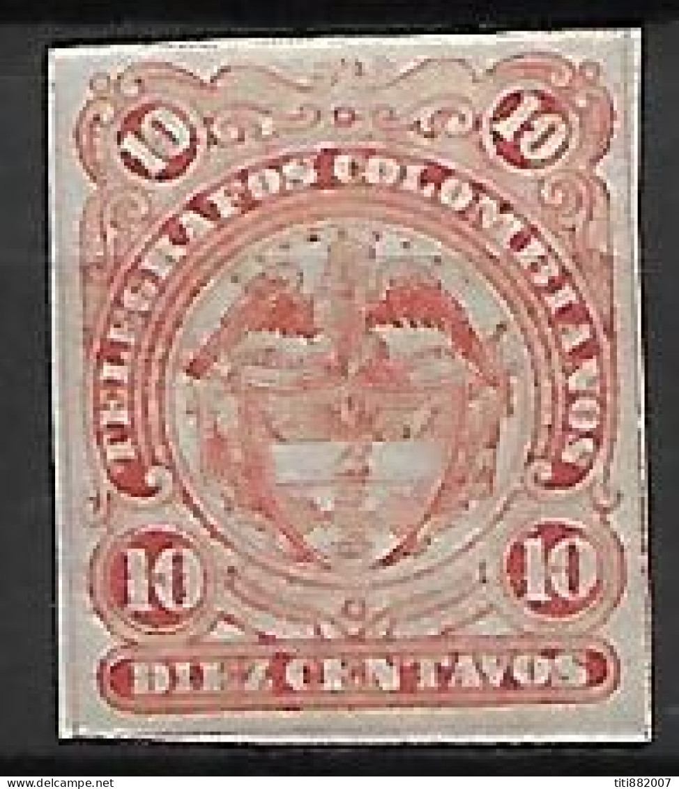 COLOMBIE   -   Télégraphe   -   1882 .  Y&T N° 8 * - Colombia