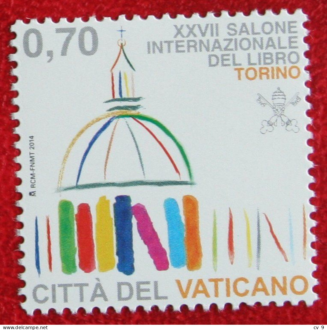 27 Th International Book Fair 2014 Mi 1805 Yv 1647 POSTFRIS / MNH / ** VATICANO VATICAN - Nuevos