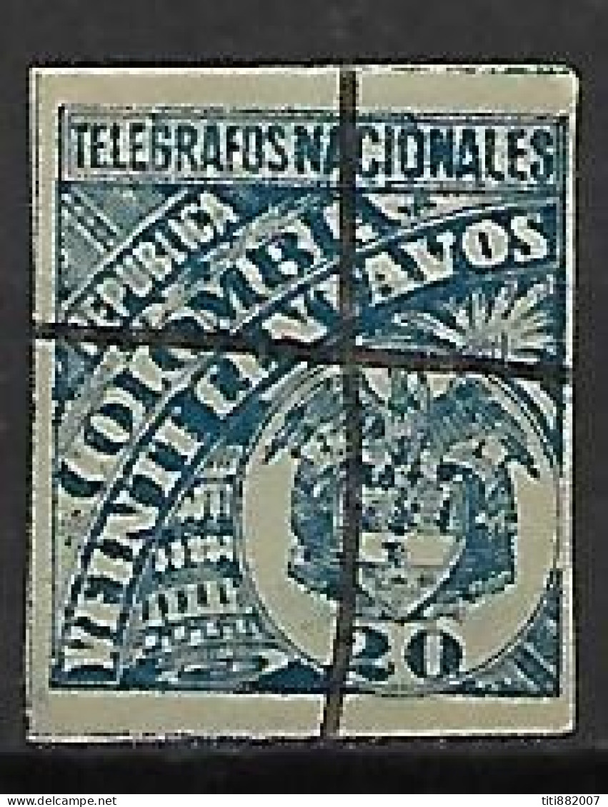 COLOMBIE   -   Télégraphe   -   1896 .  Y&T N° 23 Oblitéré - Colombia