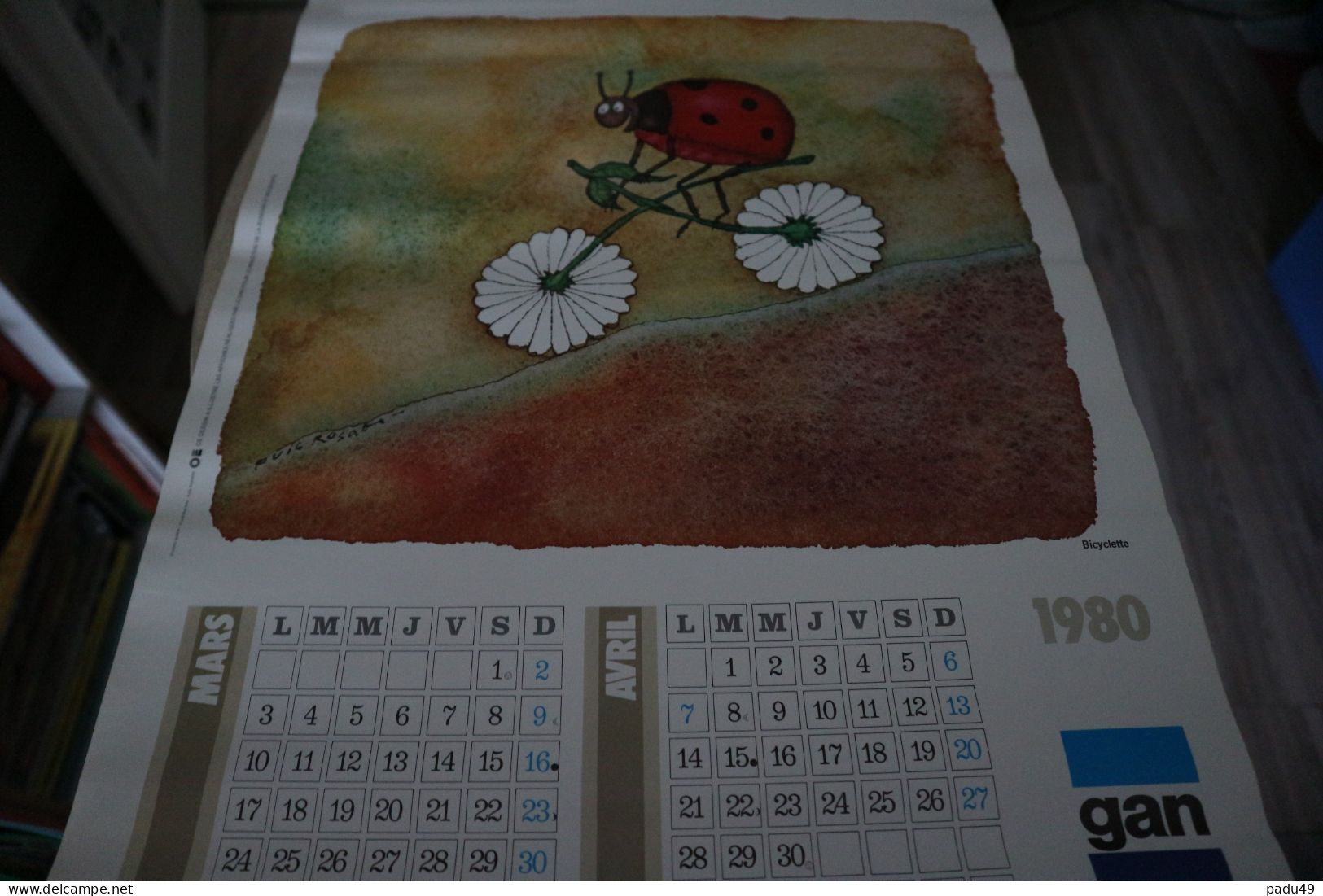 Calendrier PUIG ROSADO - Tamaño Grande : 1971-80