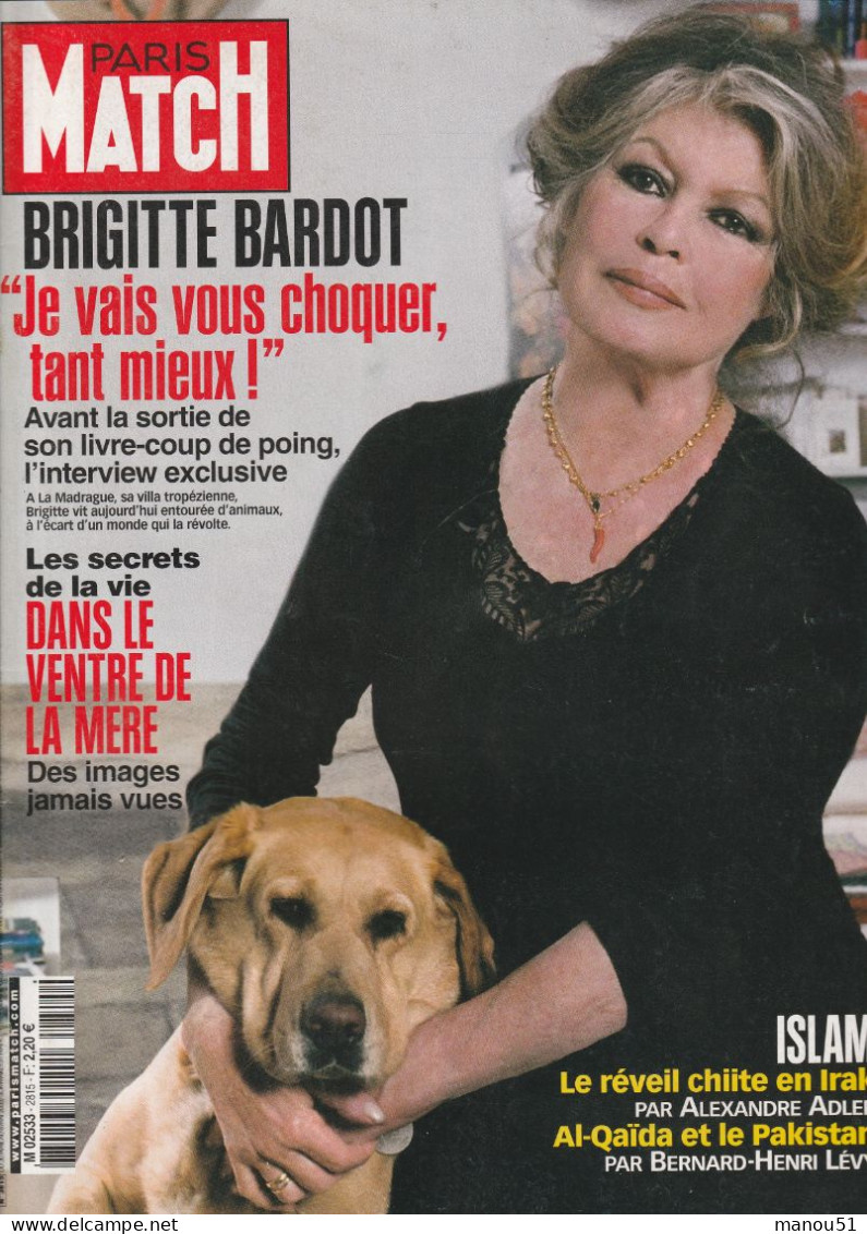 Lot De 4 Magazines Paris Match : Brigitte BARDOT - People
