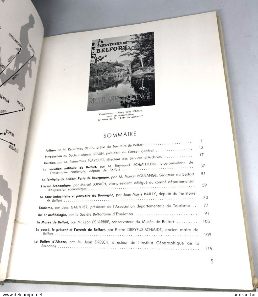 TERRITOIRE DE BELFORT Alsace Richesses De France N°60 De 1964 - Alsace