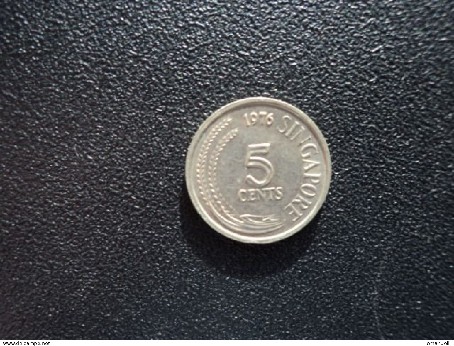 SINGAPOUR *  : 5 CENTS   1976    KM 2      SUP+ - Singapur