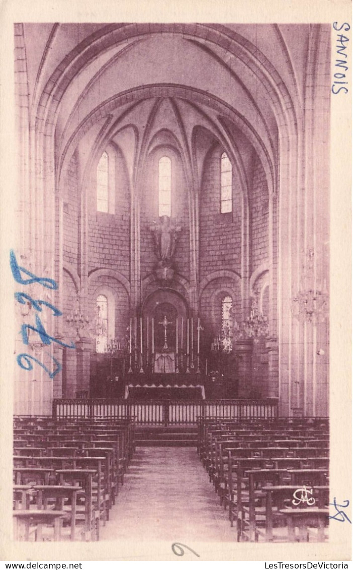 FRANCE - Sannois - Vue De L'intérieur De L'église - Vue Générale - Carte Postale Ancienne - Sannois