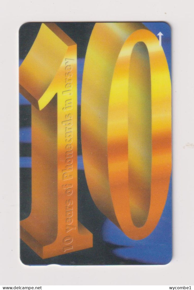 JERSEY -  10th Phonecard Anniversary GPT Magnetic  Phonecard - Jersey En Guernsey