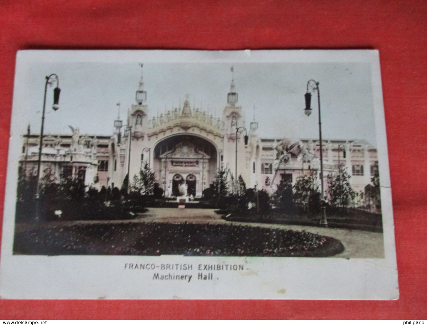 London IMPERIAL INTERNATIONAL Exhibition 1909 PPC Shipping Railway Palace             Ref 6355 - Expositions