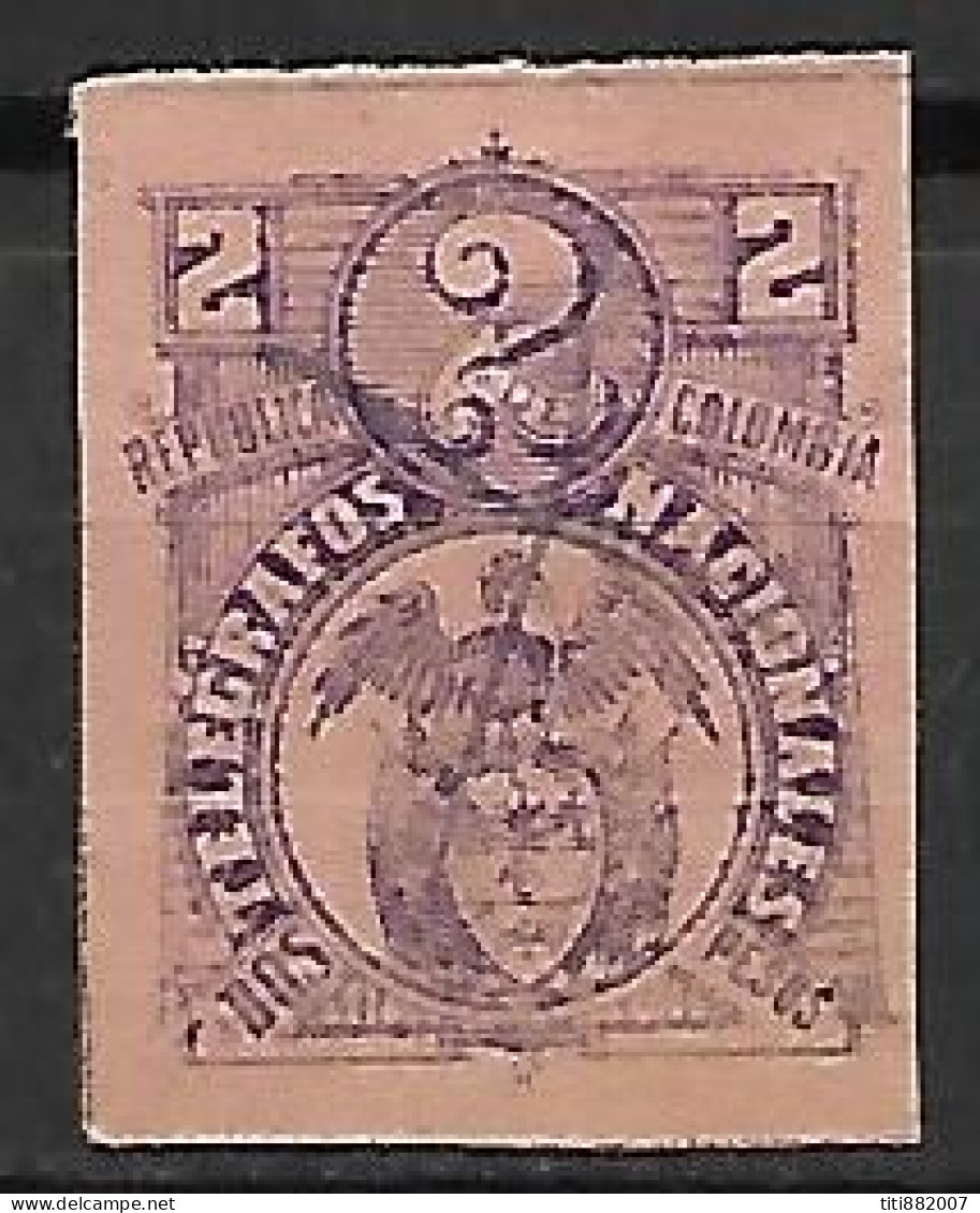 COLOMBIE   -   Télégraphe   -   1904 .  Y&T N° 43 Oblitéré - Colombia
