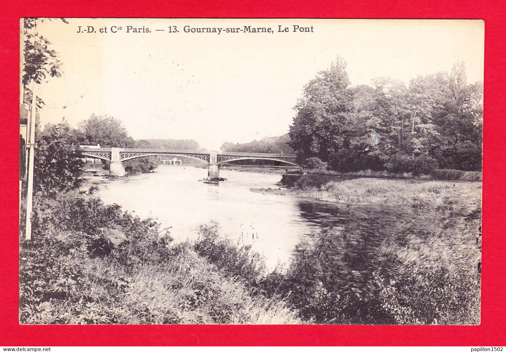 F-93-Gournay Sur Marne-02PH23  Le Pont, Cpa BE - Gournay Sur Marne